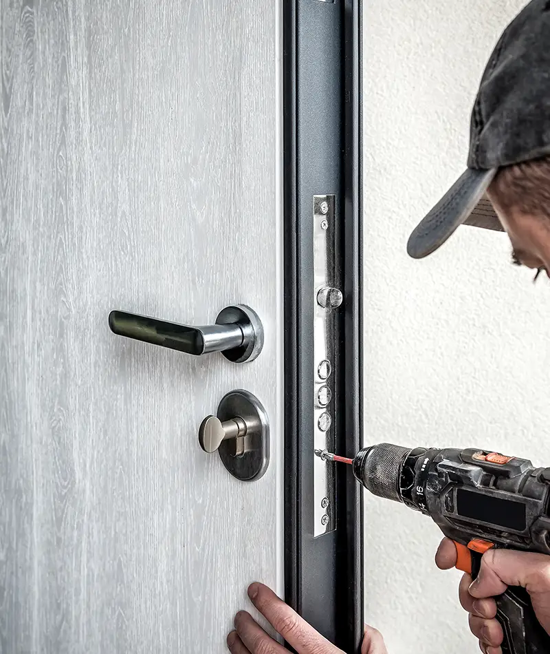 Réparation d'une serrure