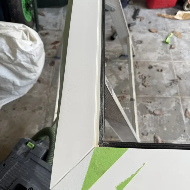 Réalisation - Réparation d'un châssis en PVC