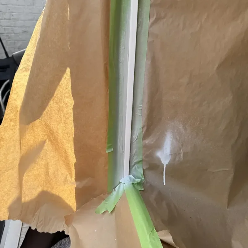 Réalisation - Réparation d'un châssis en PVC